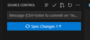 Sync changes