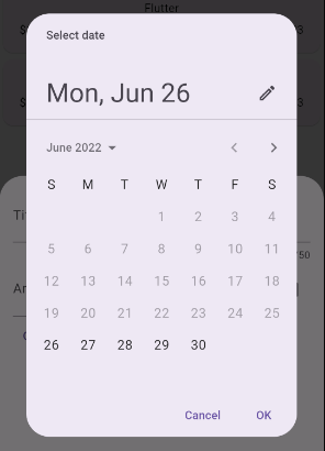 DatePicker